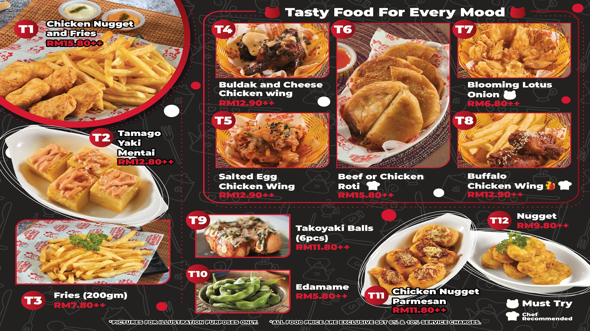 Snacks, karaoke food