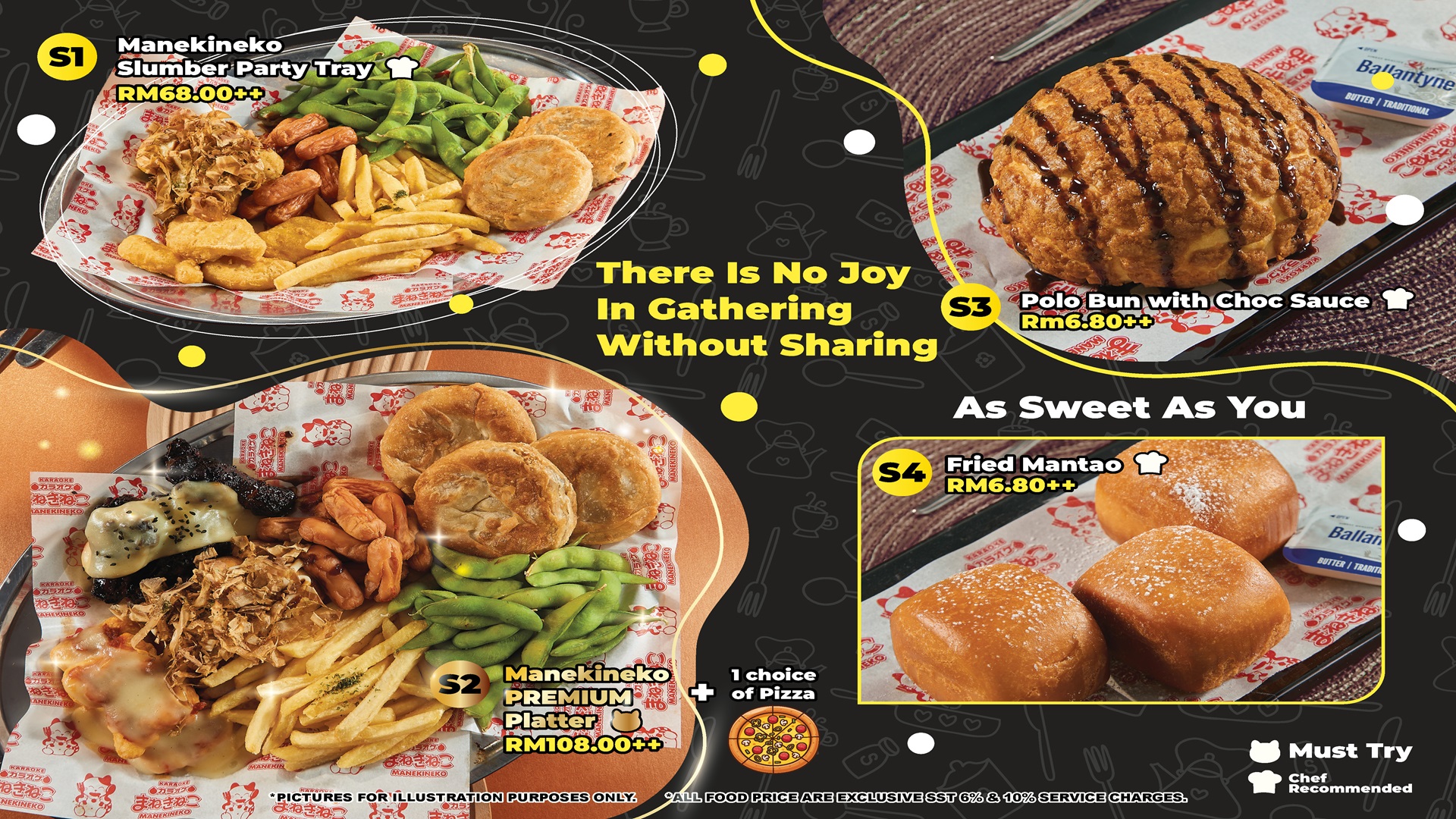 Snacks, karaoke food