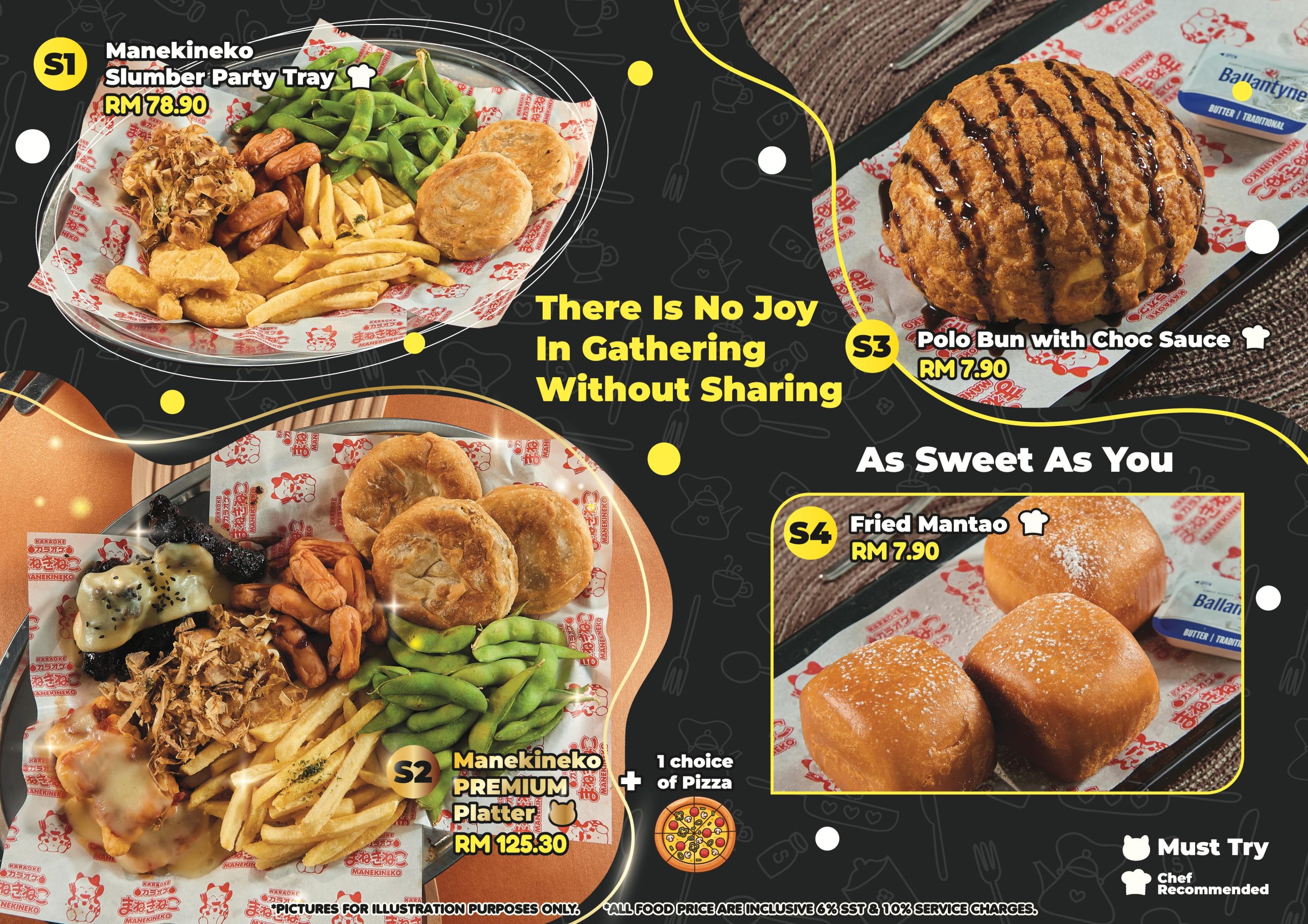 Snacks, karaoke food