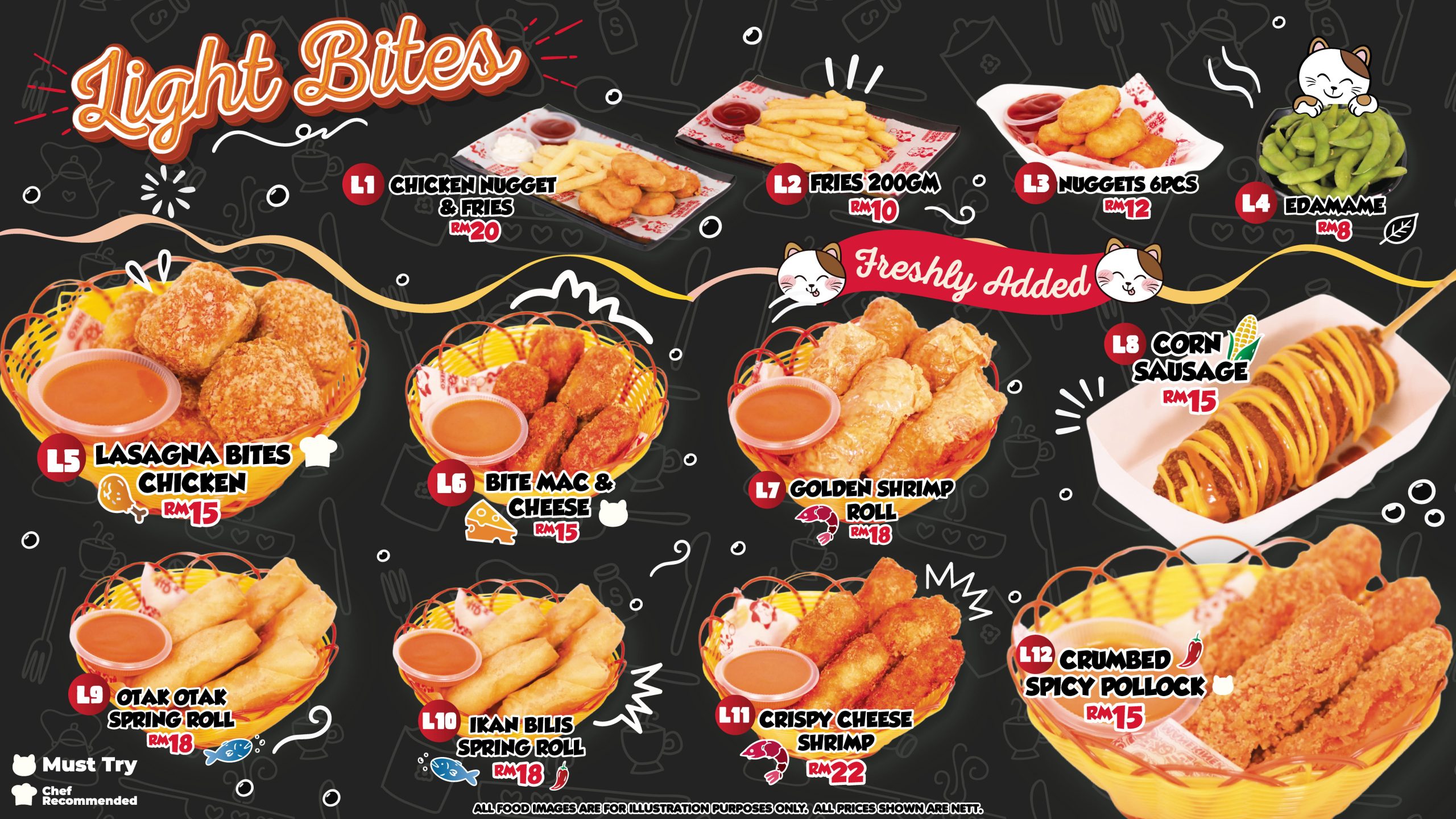 Snacks, karaoke food